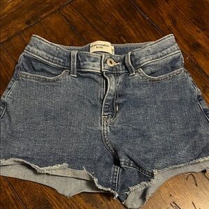 Abercrombie Kids Denim Blue Jean Shorts